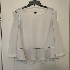 Limited  White Sheer Blouse